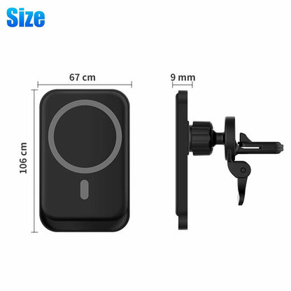 Magnetic Wireless Chargers Car Air Vent Stand Phone Holder Mini QI Fast Charging Station For Phone - Dot Com Product