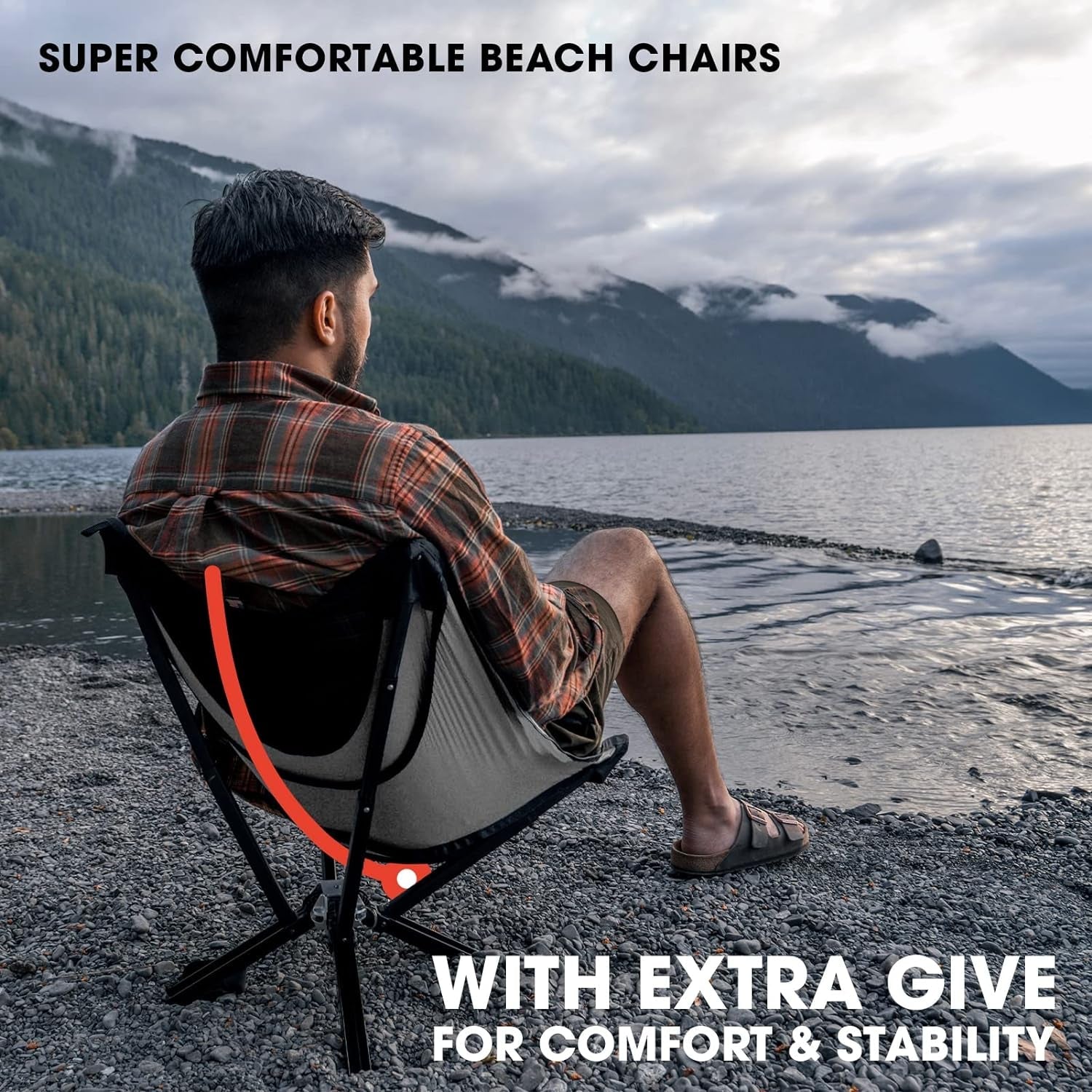 Portable Chair - Lightweight Folding Chair for Camping - Dot Com Product