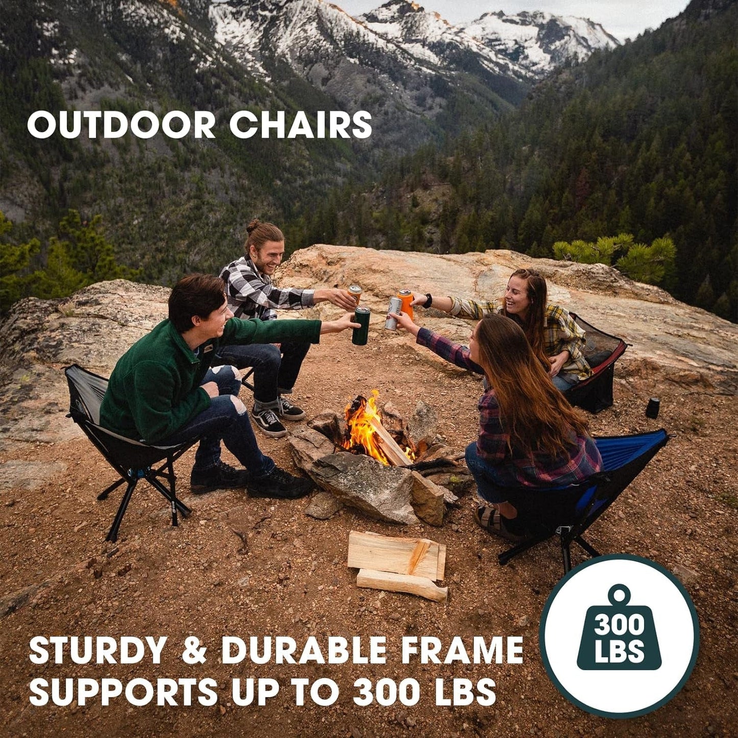 Portable Chair - Lightweight Folding Chair for Camping - Dot Com Product