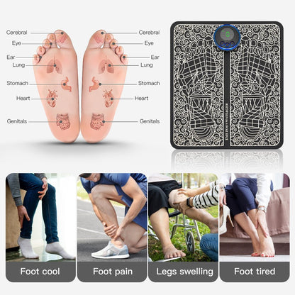 Rechargeable Portable Foot Intelligent Massage Pad - Dot Com Product
