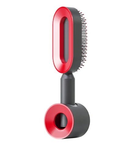 Self - Cleaning Hairbrush with Airbag Massage - Dot Com Product