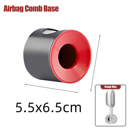 Self - Cleaning Hairbrush with Airbag Massage - Dot Com Product
