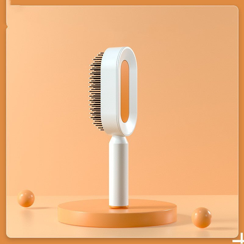 Self - Cleaning Hairbrush with Airbag Massage - Dot Com Product