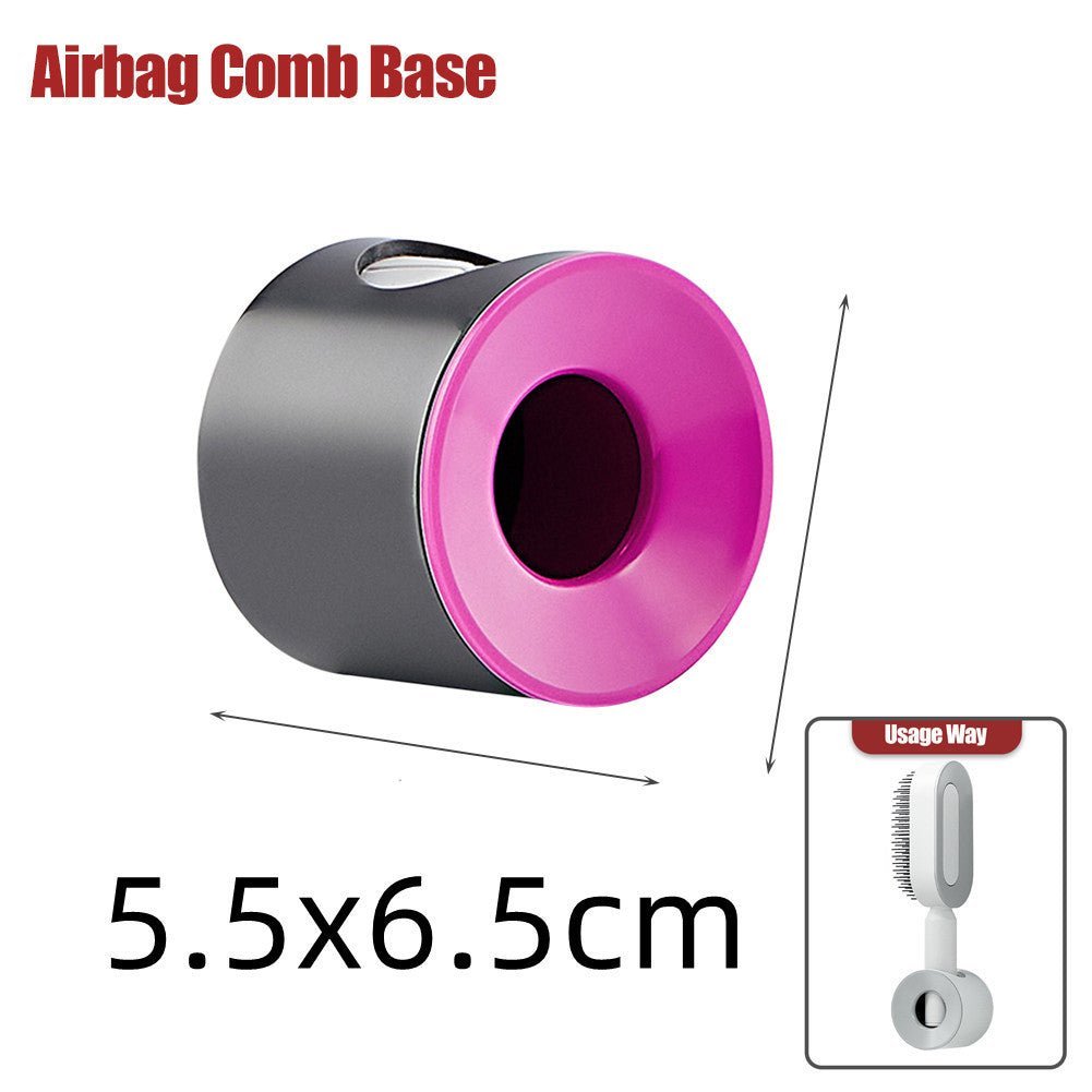 Self - Cleaning Hairbrush with Airbag Massage - Dot Com Product