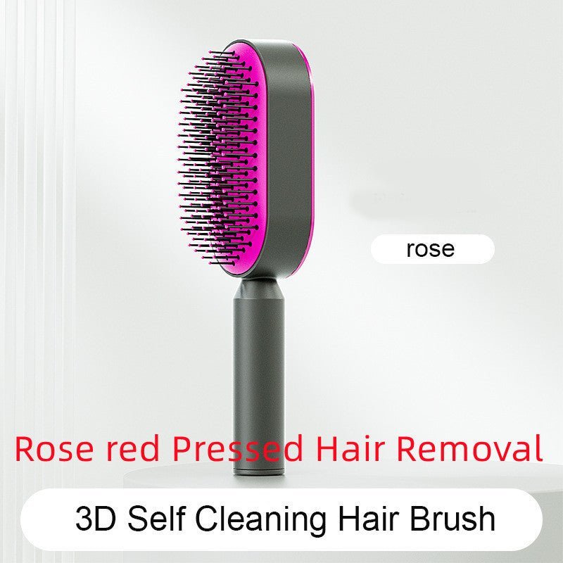Self - Cleaning Hairbrush with Airbag Massage - Dot Com Product
