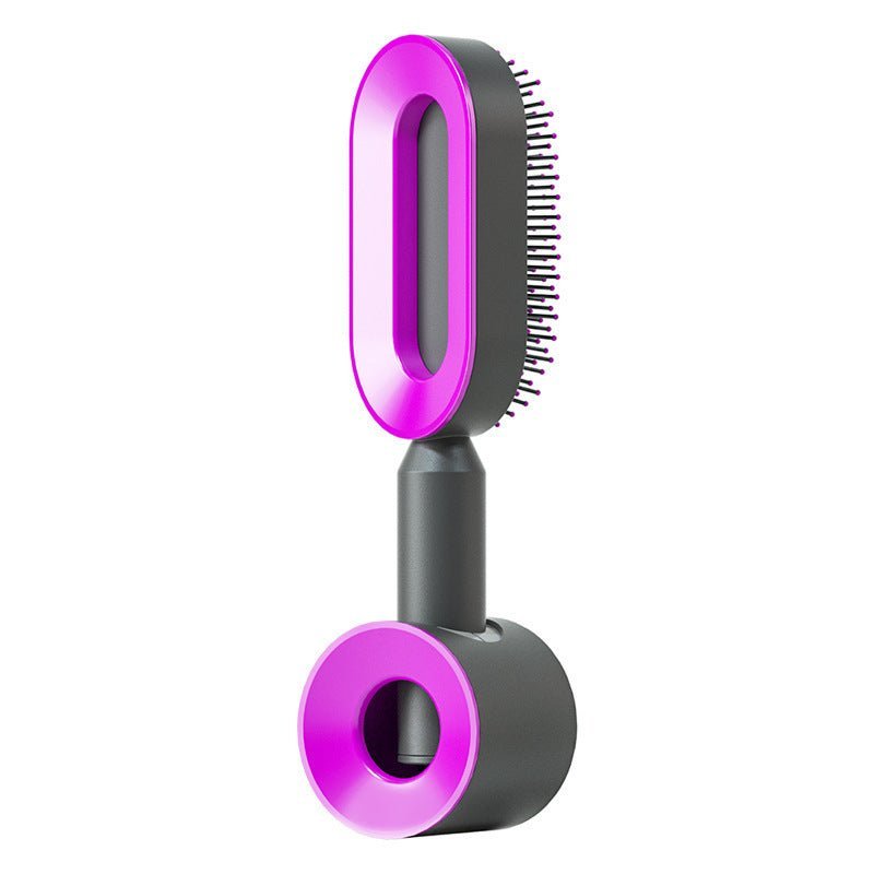 Self - Cleaning Hairbrush with Airbag Massage - Dot Com Product