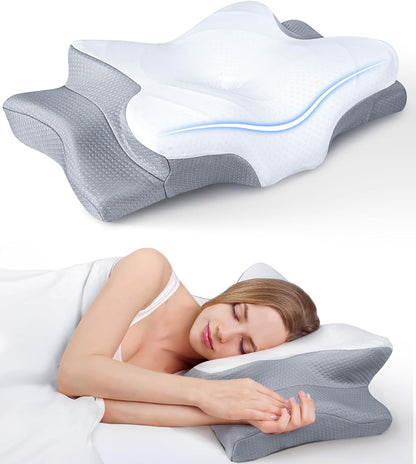 Ultra Pain Relief Cooling Pillow - Dot Com Product