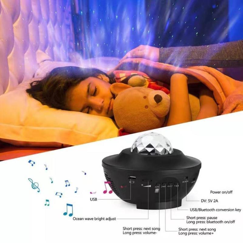 USB Control Music Player LED Night Light - Dot Com Product