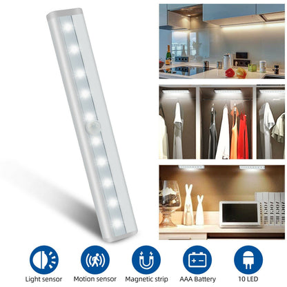 Wireless Motion Sensor Under Cabinet Closet LED - Dot Com Product