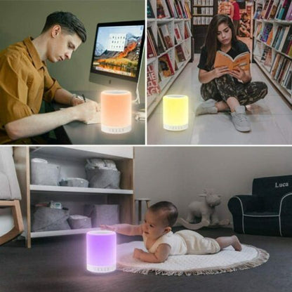 Wireless Night Light Bluetooth Speaker - Dot Com Product