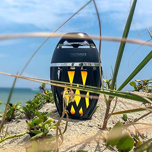 TikiBeats Portable Bluetooth 5.0 Indoor/Outdoor Wireless Speaker, LED Torch Atmospheric Lighting Effect, 5 - Watt Audio USB Speaker, 2000 mAh Battery for iPhone/iPad/Android: Home Audio & Theater - Dot Com Product