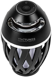 TikiBeats Portable Bluetooth 5.0 Indoor/Outdoor Wireless Speaker, LED Torch Atmospheric Lighting Effect, 5-Watt Audio USB Speaker, 2000 mAh Battery for iPhone/iPad/Android: Home Audio & Theater - Dot Com Product