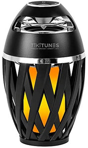 TikiBeats Portable Bluetooth 5.0 Indoor/Outdoor Wireless Speaker, LED Torch Atmospheric Lighting Effect, 5-Watt Audio USB Speaker, 2000 mAh Battery for iPhone/iPad/Android: Home Audio & Theater - Dot Com Product